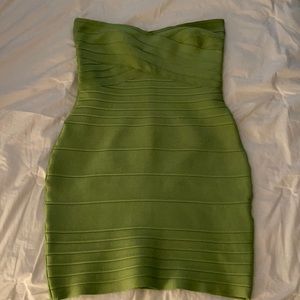 Mint Green Elastoband dress